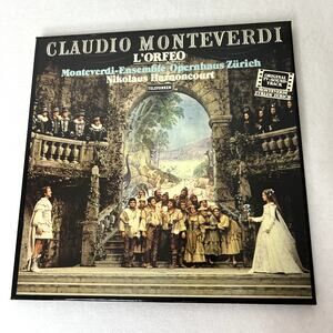 Claudio Monteverdi Vinyl Record Box Set